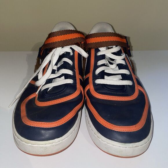 NIKE VANDAL LOW SWOOSH Blue/Blaze Sneakers 312456-481 Men’s Size 10 US - Picture 3 of 7